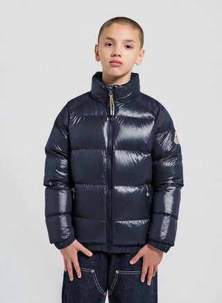 Doudoune pour enfant Pyrenex Vintage Mythic bleu marine