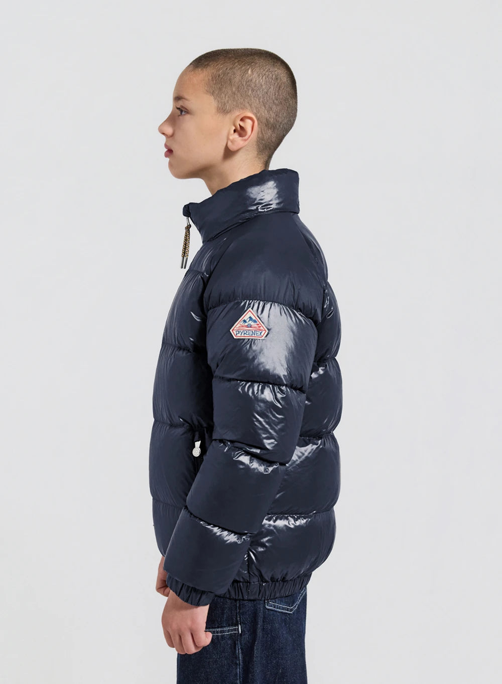 Doudoune pour enfant Pyrenex Vintage Mythic bleu marine