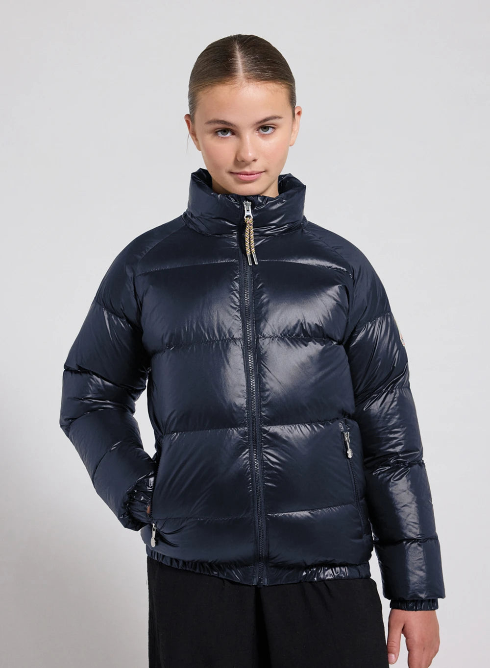 Pyrenex Vintage Mythic Kinder-Daunenjacke, marineblau-2