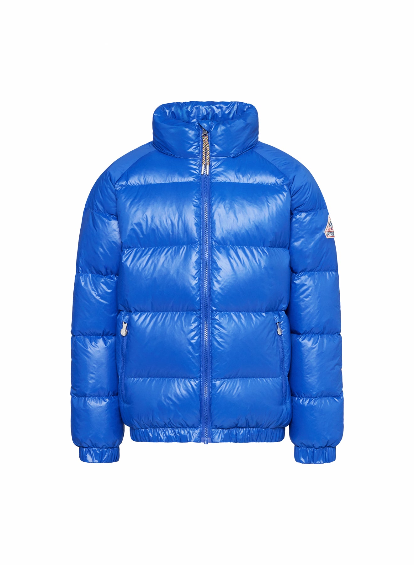 Pyrenex Vintage Mythic blue children's down jacket-9