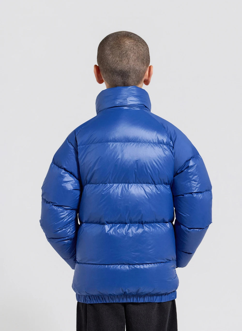 Pyrenex Vintage Mythic blue children's down jacket-7