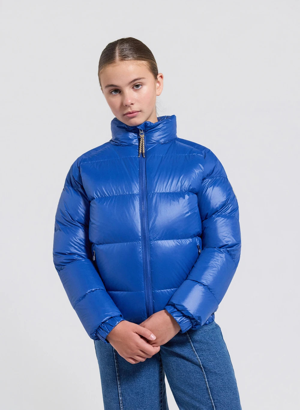 Doudoune pour enfant Pyrenex Vintage Mythic bleue