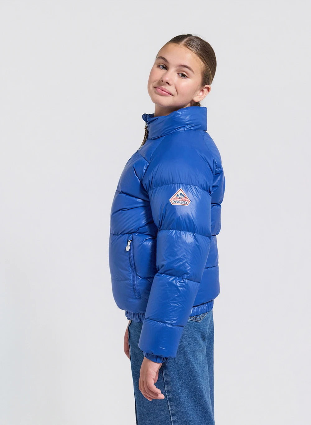 Doudoune pour enfant Pyrenex Vintage Mythic bleue