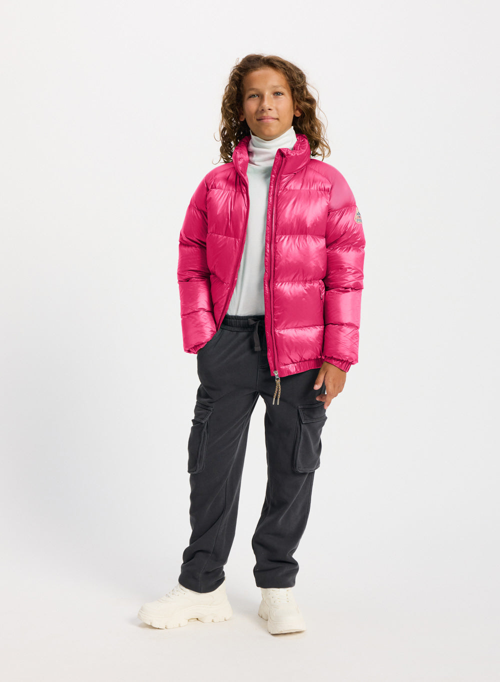 Doudoune pour enfant Pyrenex Vintage Mythic fuschia