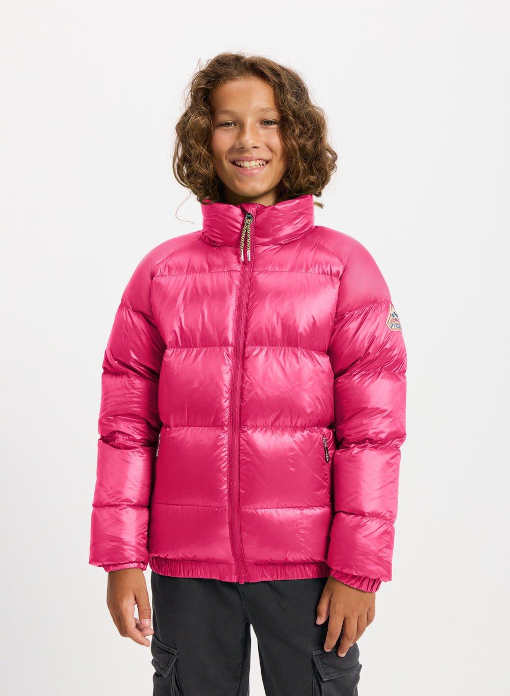 Doudoune pour enfant Pyrenex Vintage Mythic fuschia