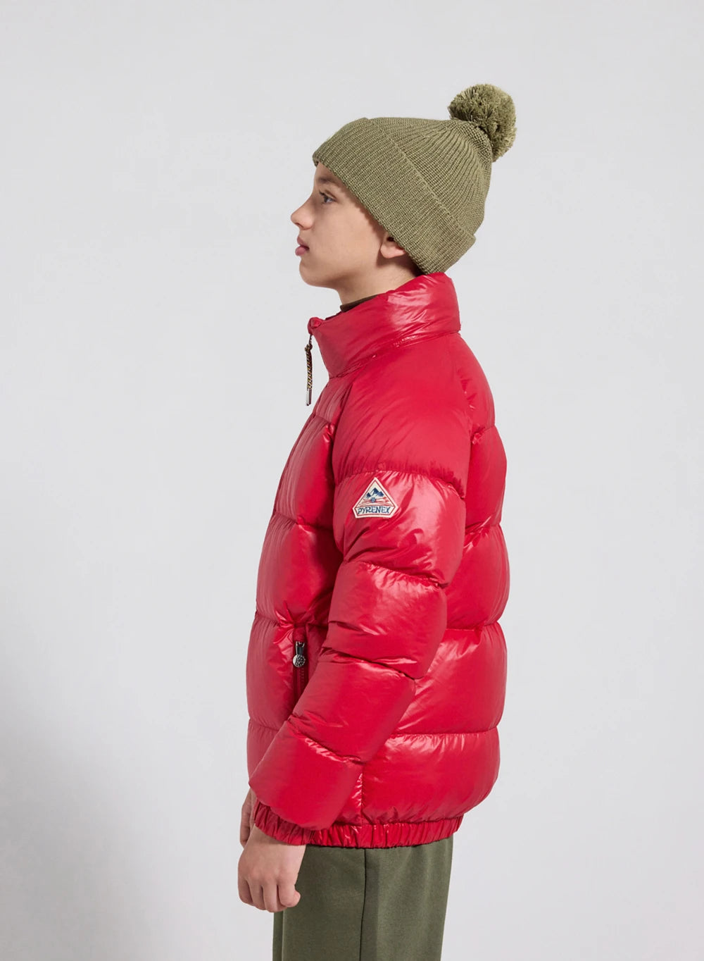 Doudoune pour enfant Pyrenex Vintage Mythic rouge