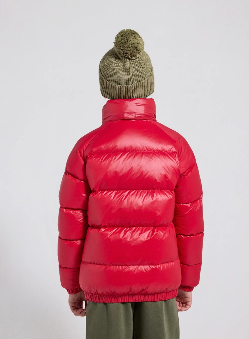 Doudoune pour enfant Pyrenex Vintage Mythic rouge-8