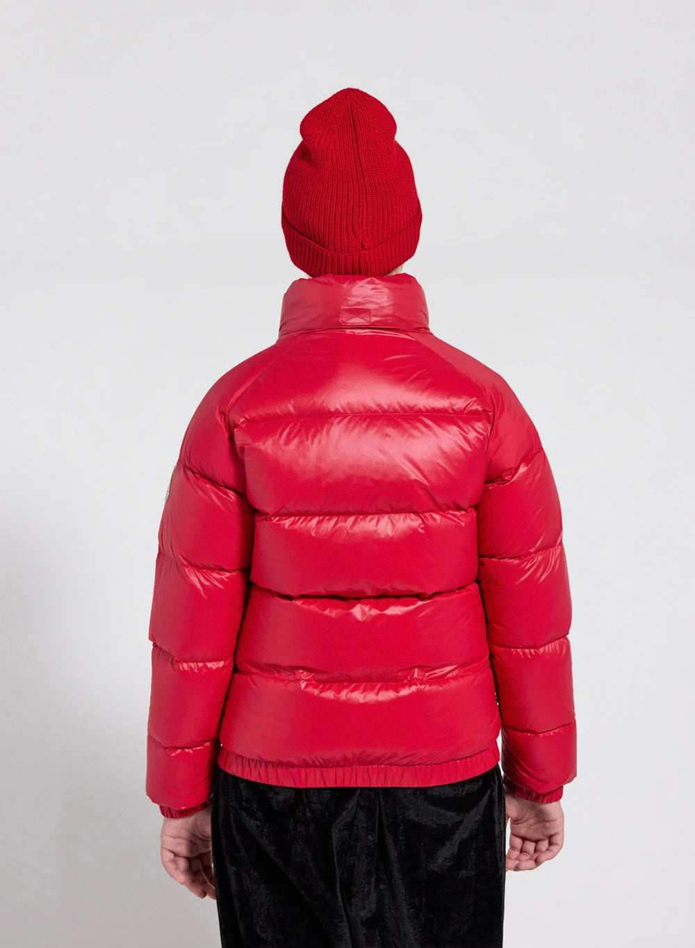 Doudoune pour enfant Pyrenex Vintage Mythic rouge-9