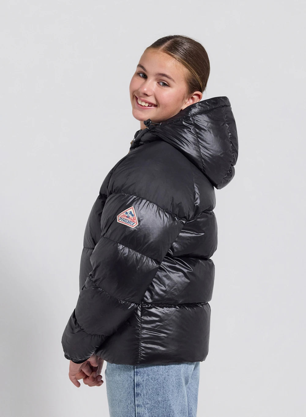 Doudoune à capuche enfant Pyrenex Sten Black