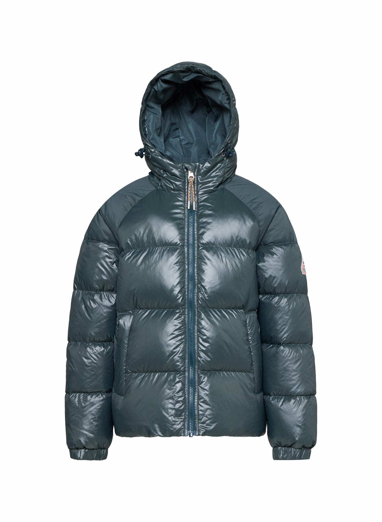 Doudoune à capuche enfant Pyrenex Sten vert foncé