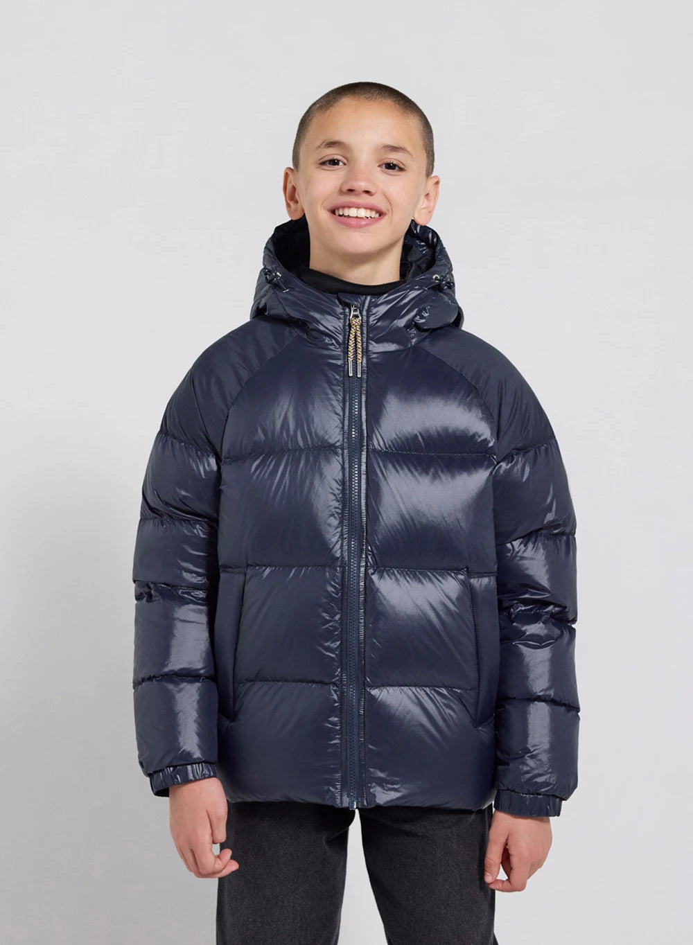 Doudoune à capuche enfant Pyrenex Sten Amiral