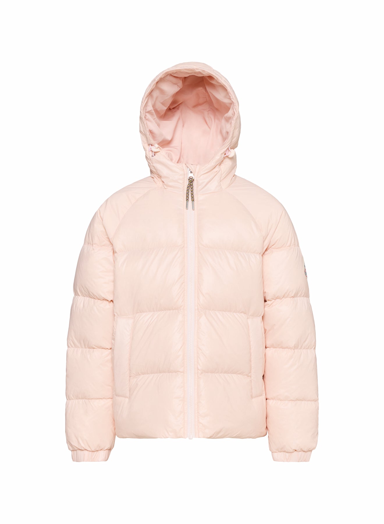 Doudoune à capuche enfant Pyrenex Sten rose pale