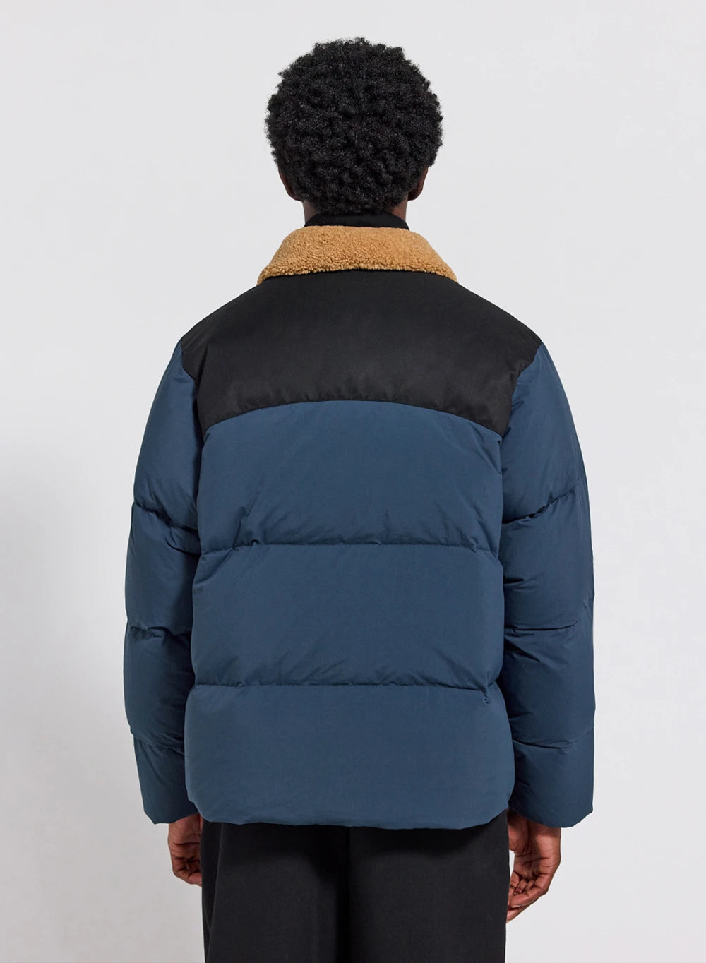Doudoune hiver Pyrenex Fiery bleu pétrole
