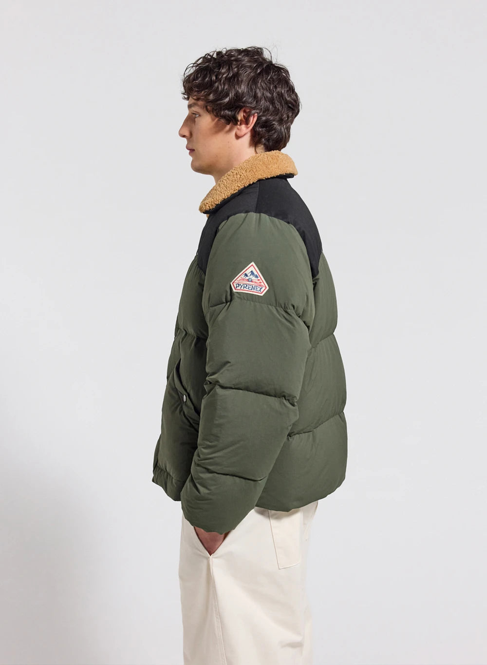 Winter-Daunenjacke Pyrenex Fiery dunkelkhaki