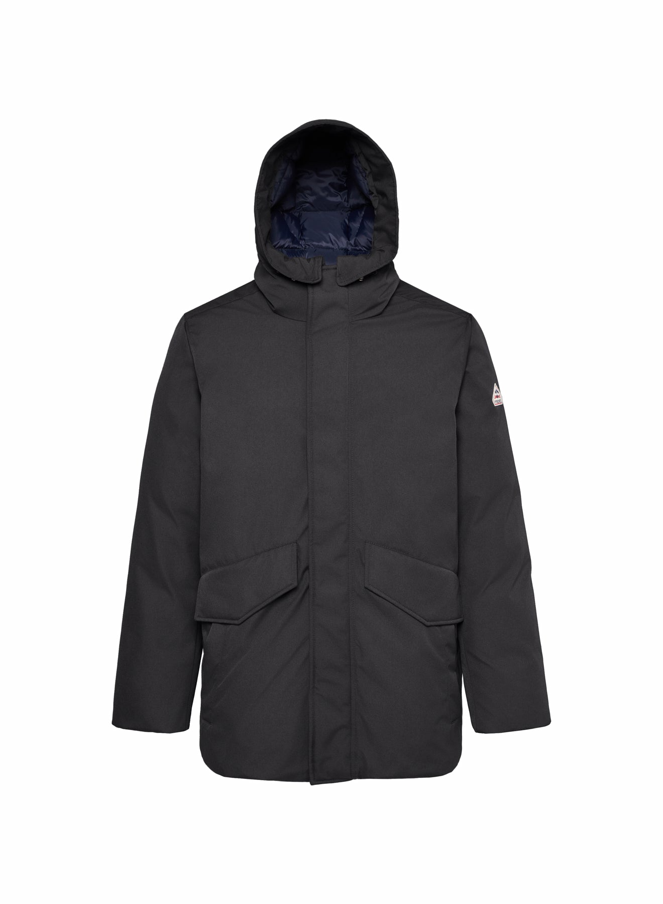 Gesteppte Parka mit Kapuze Herren Pyrenex Fingal schwarz-5