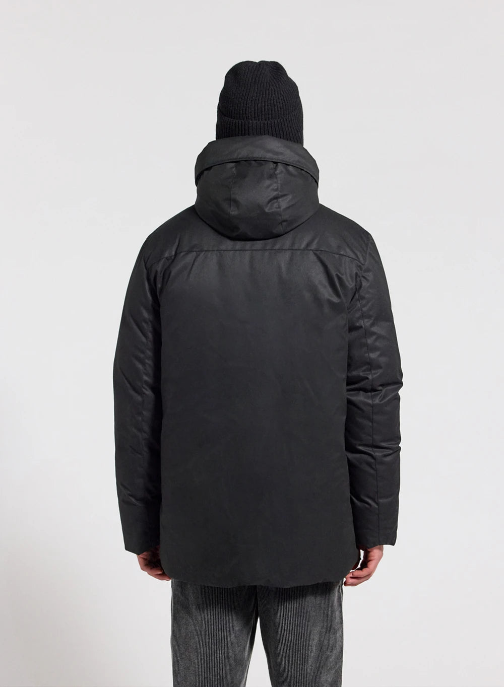Gesteppte Parka mit Kapuze Herren Pyrenex Fingal schwarz-4