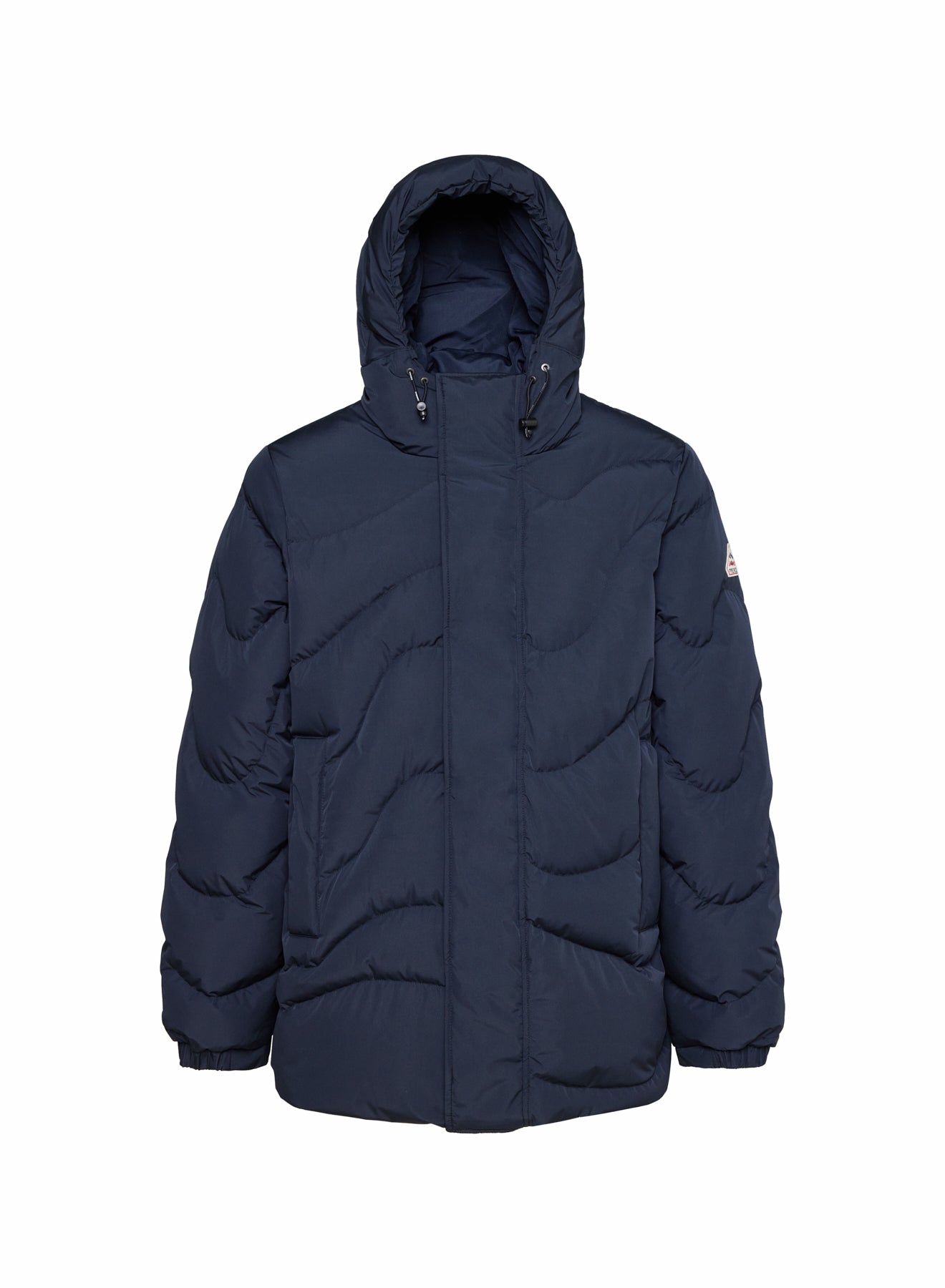 Pyrenex Mourtis men’s hooded down jacket in dark blue-5