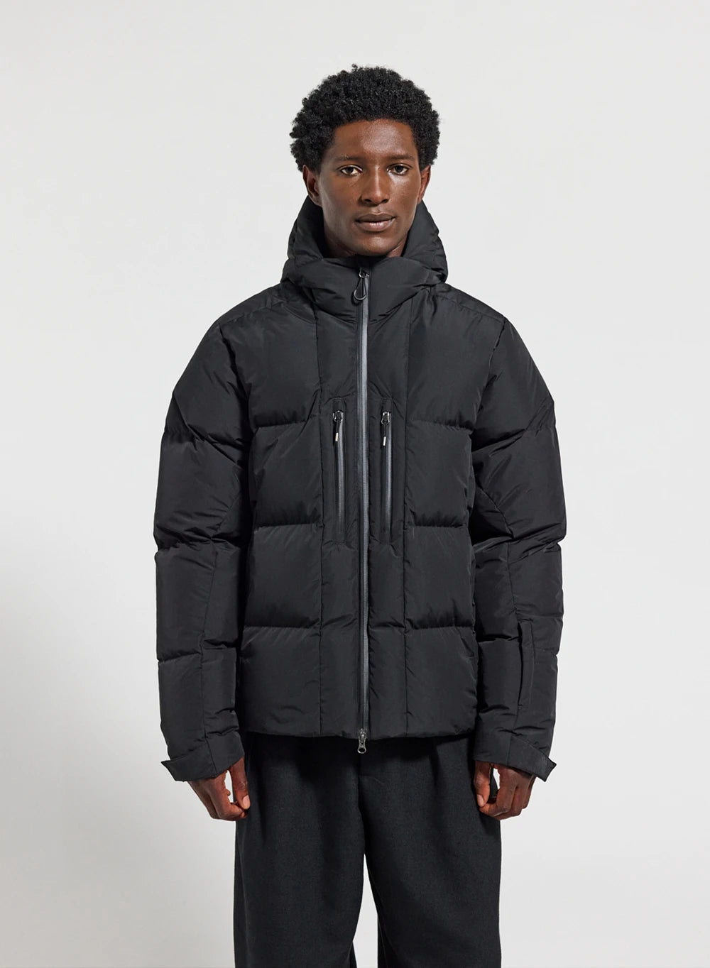 Doudoune à capuche homme Pyrenex Impulse noire