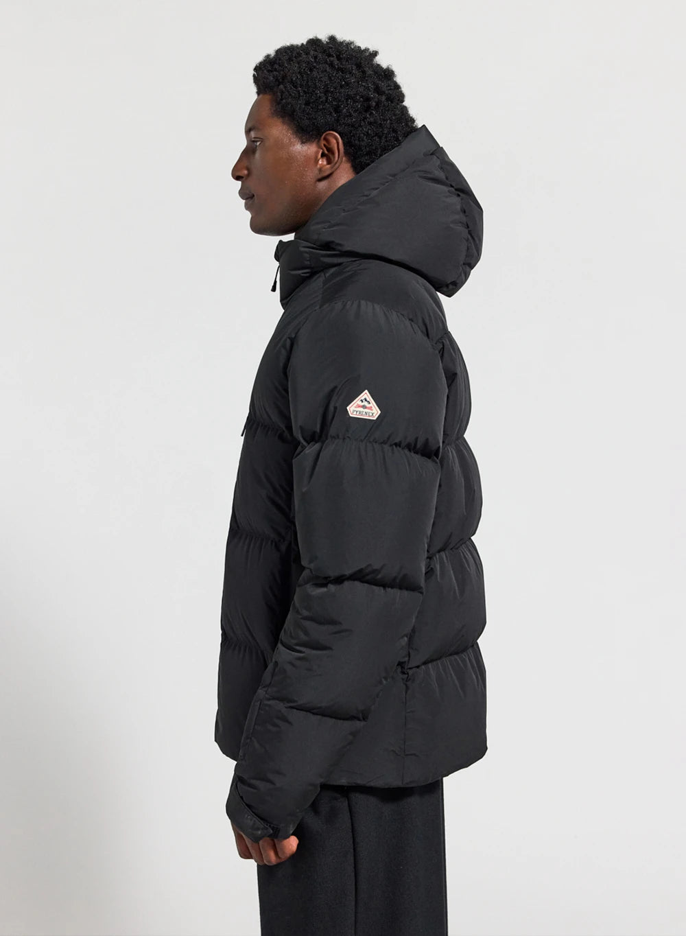 Doudoune à capuche homme Pyrenex Impulse noire