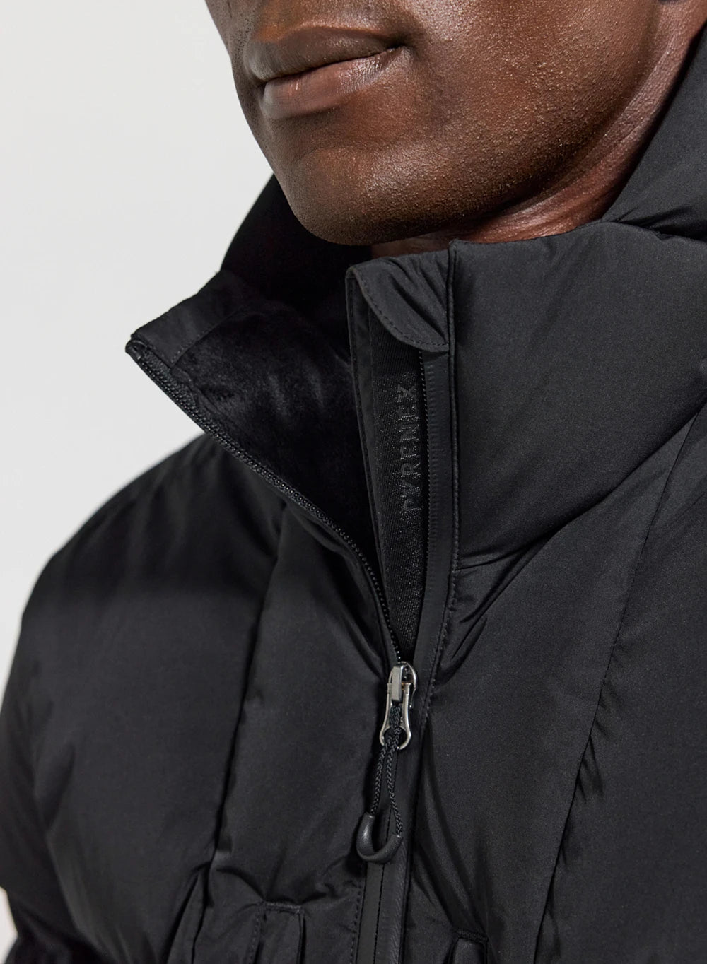 Pyrenex Impulse men’s hooded puffer jacket in black-6