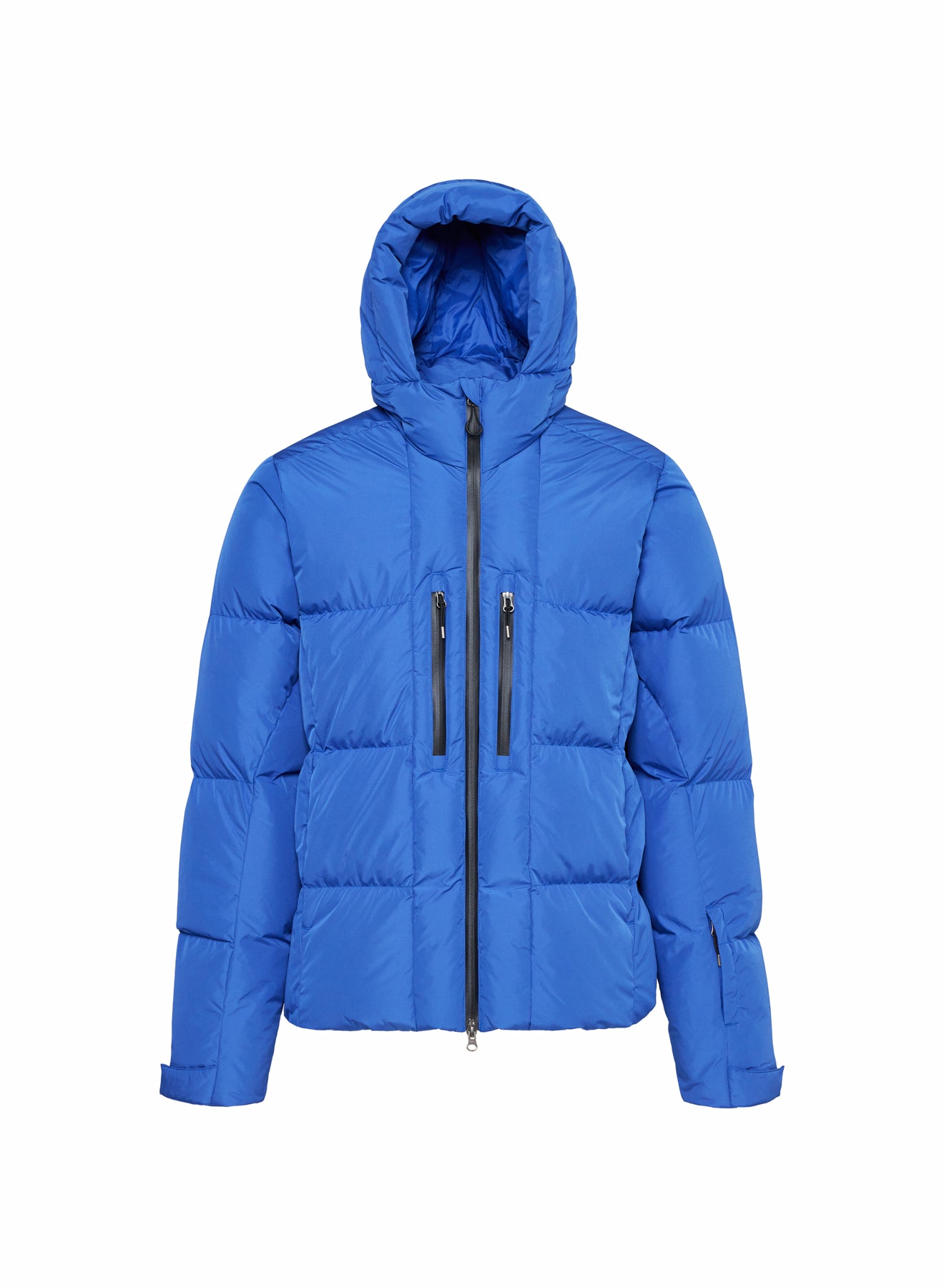 Doudoune à capuche homme Pyrenex Impulse bleu électrique