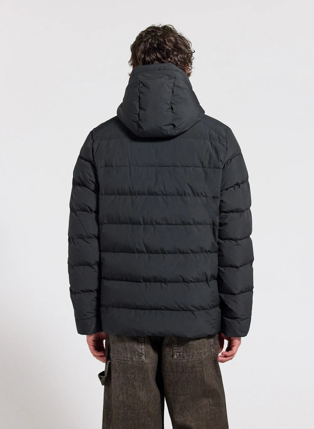 Daunenjacke mit Kapuze Herren Pyrenex Kepler schwarz