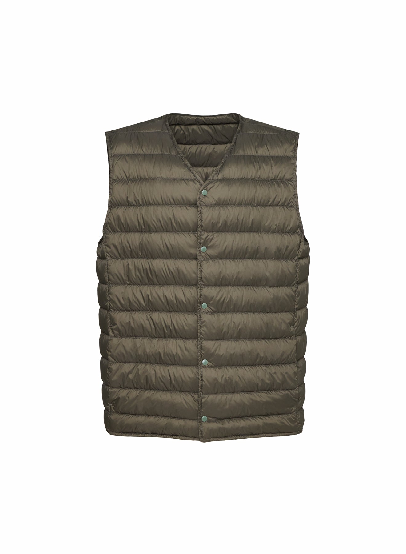 Doudoune sans manche homme Pyrenex Elgor kaki foncé