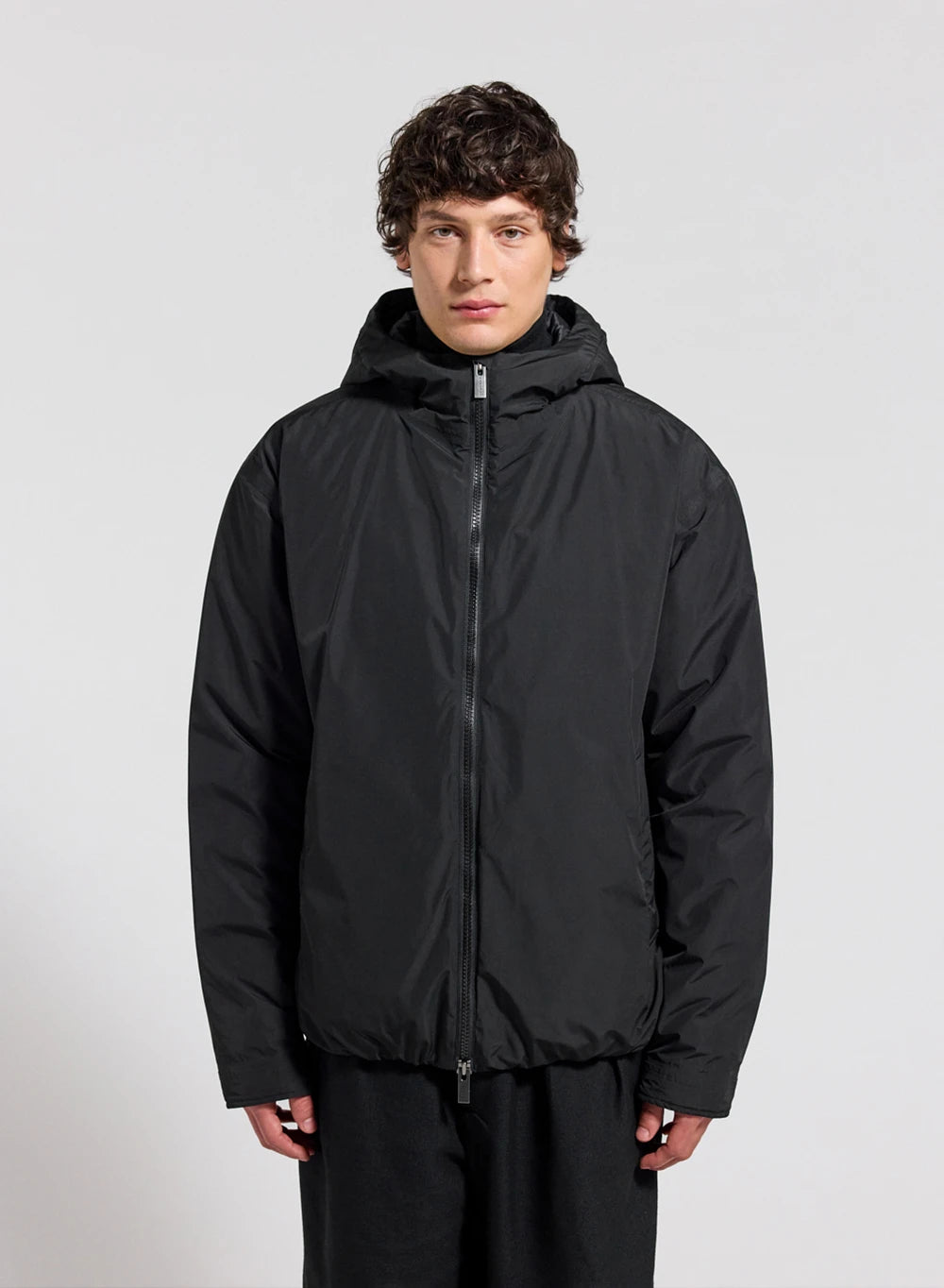 Parka matelassée imperméable pour homme Pyrenex Puigmal noire-1