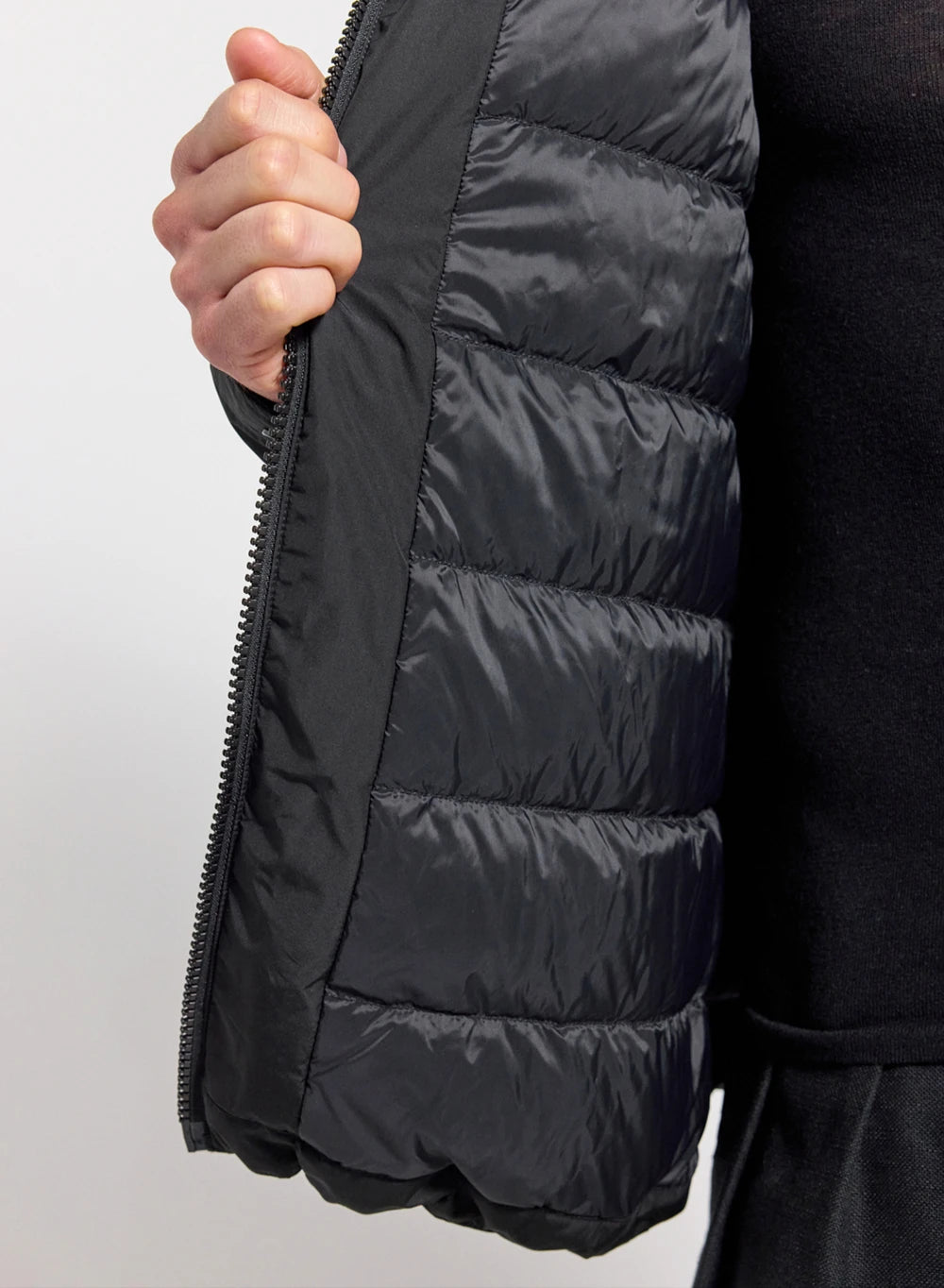 Parka matelassée imperméable pour homme Pyrenex Puigmal noire-5