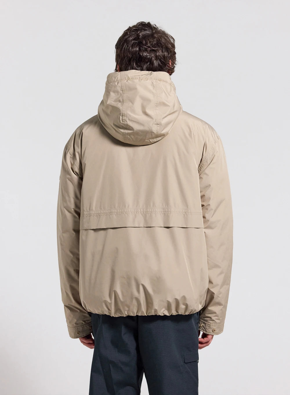 Parka matelassée imperméable pour homme Pyrenex Puigmal beige clair