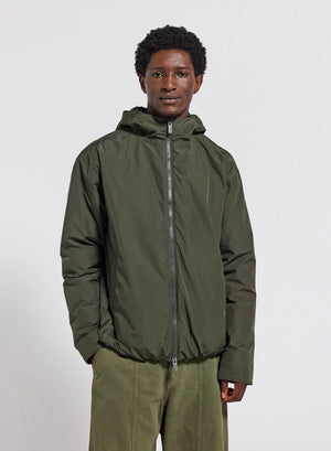 Wasserdichte gesteppte Parka für Herren Pyrenex Puigmal dunkelkhaki