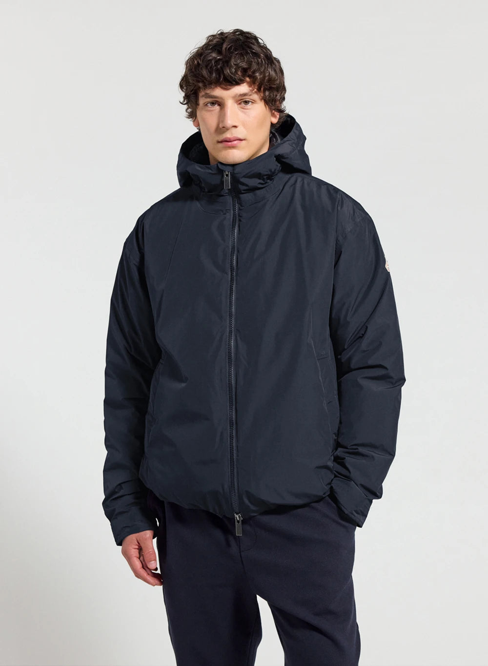 Parka matelassée imperméable pour homme Pyrenex Puigmal bleu foncé