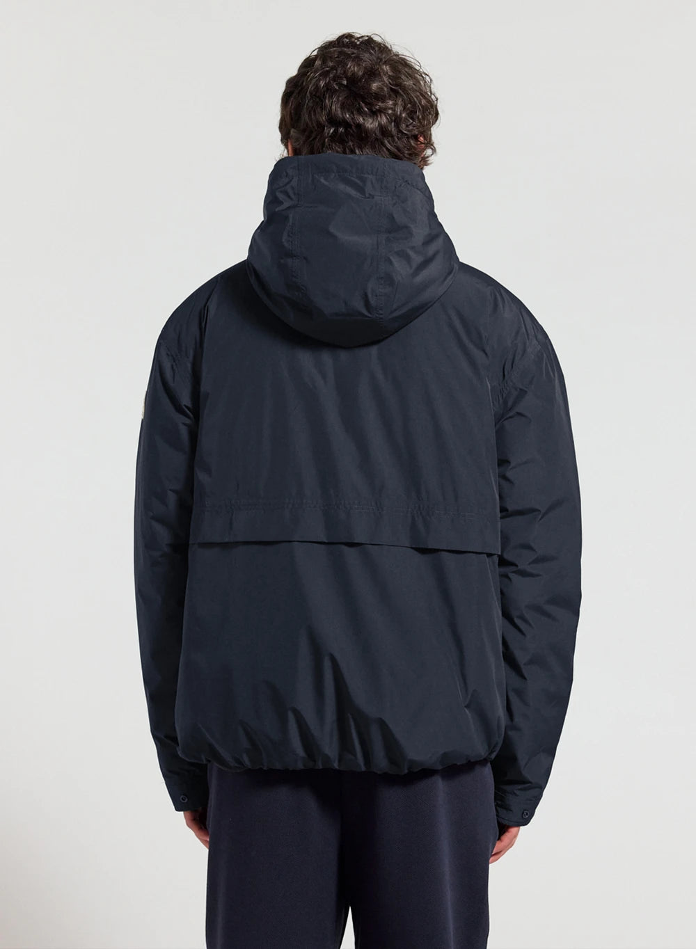 Parka matelassée imperméable pour homme Pyrenex Puigmal bleu foncé-4