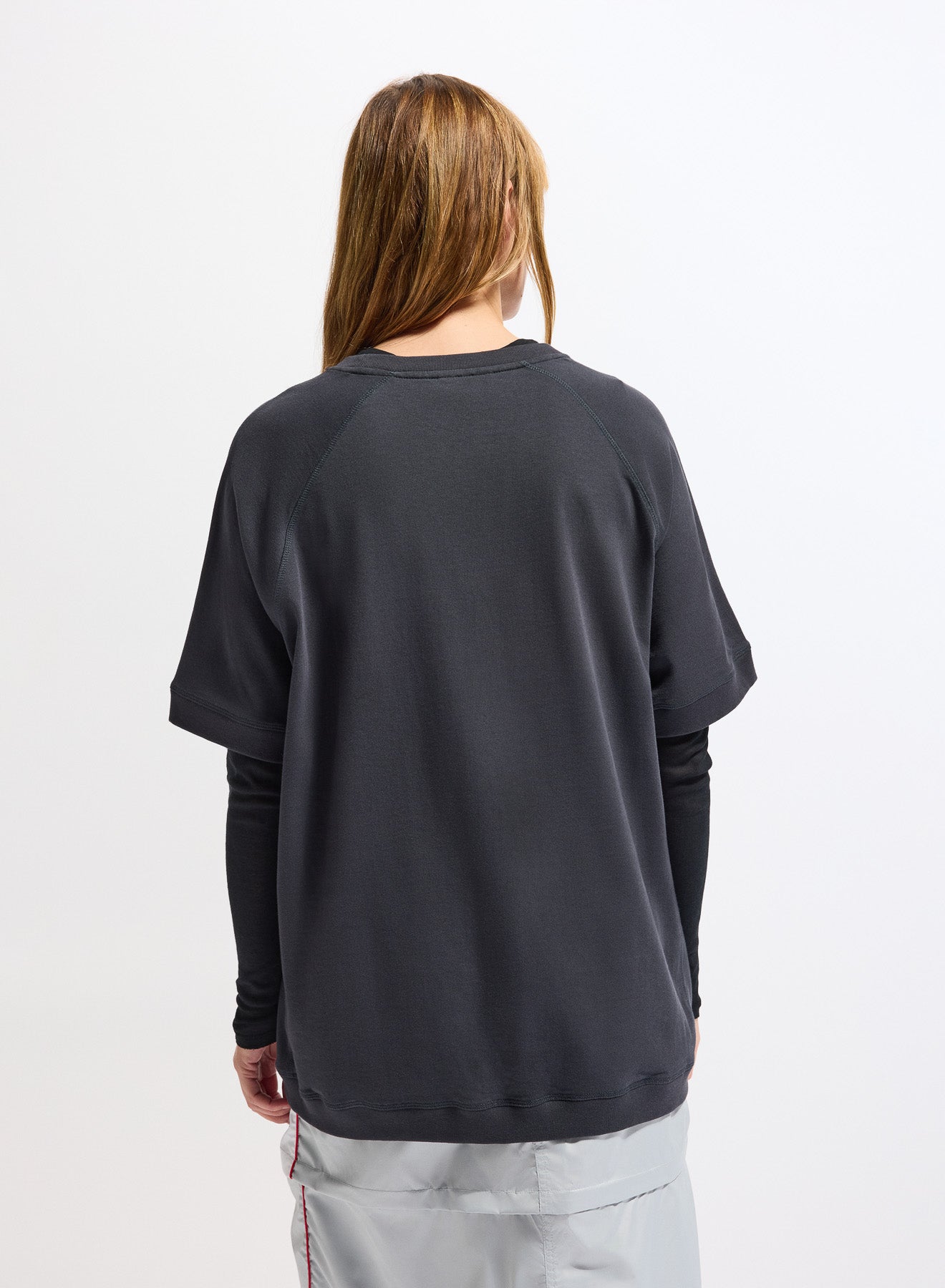 Pyrenex Peak unisex thick organic cotton T-shirt in dark blue-5