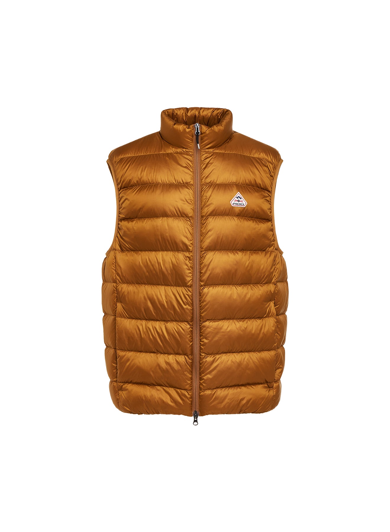 Pyrenex Arial Bronze Brown Men's Sleeveless Down Jacket-4