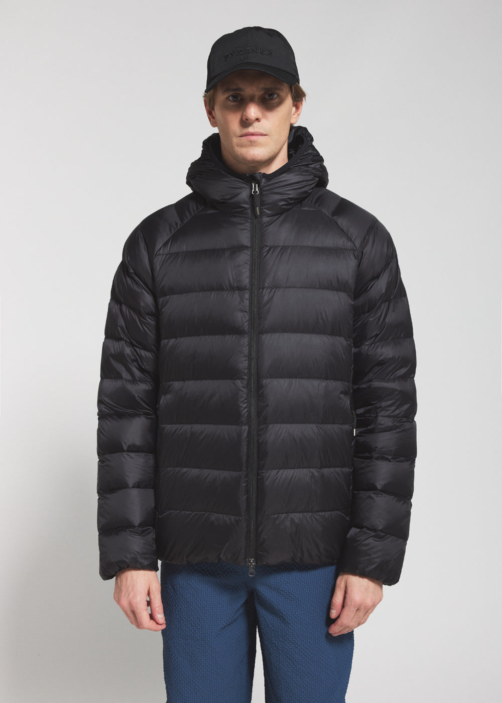 Pyrenex Arial Herren-Daunenjacke mit Kapuze Schwarz-1