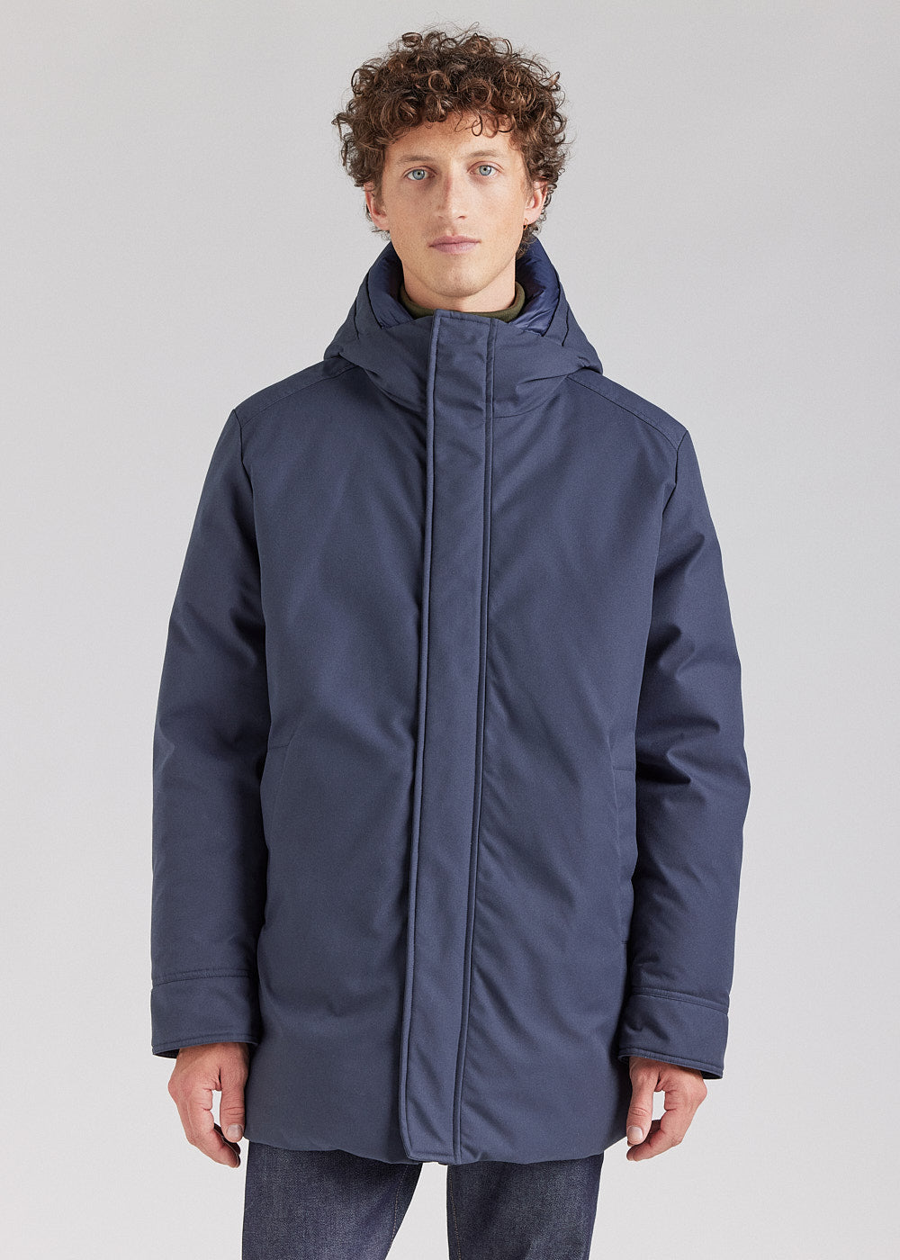 parka balme bleue marine