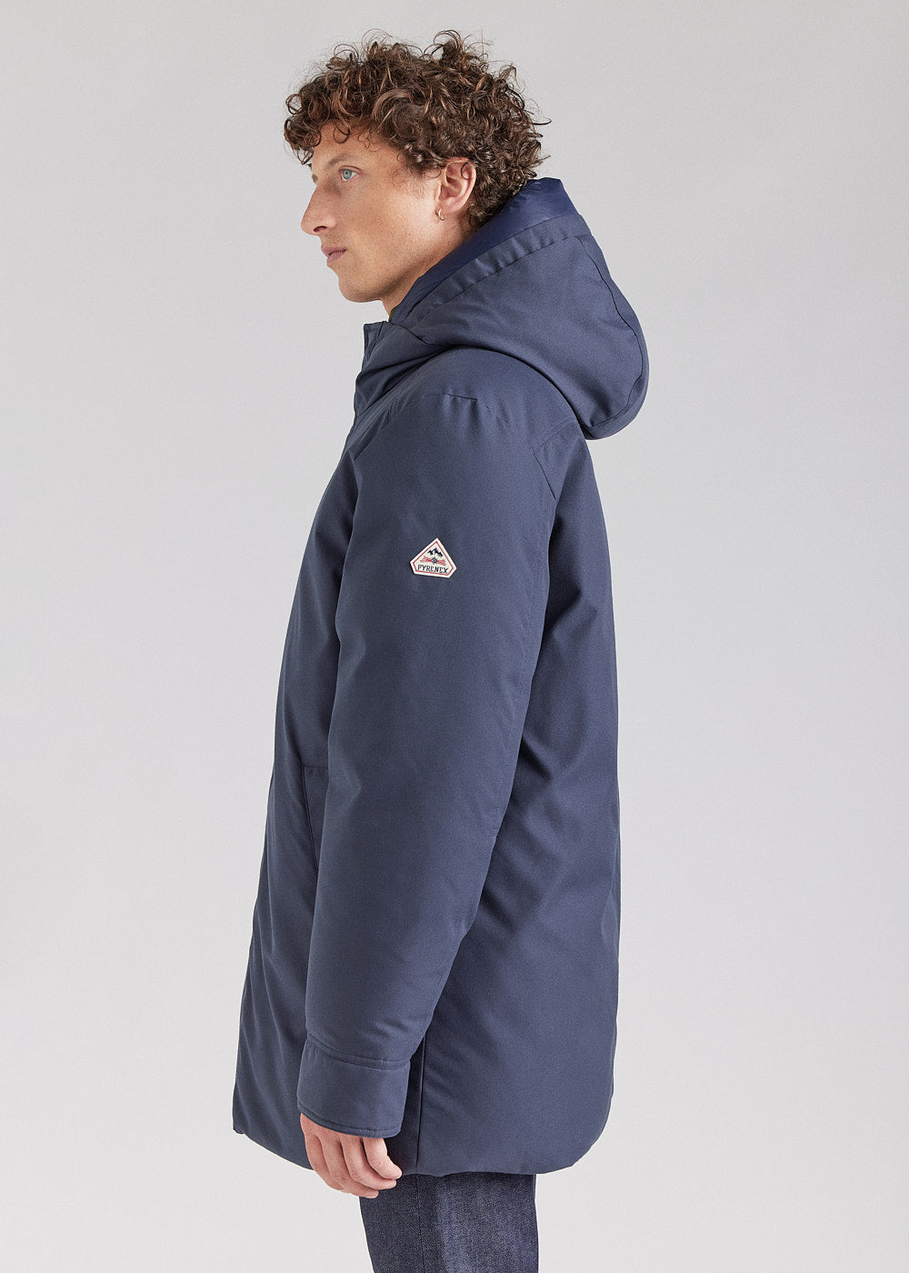 parka balme bleue marine