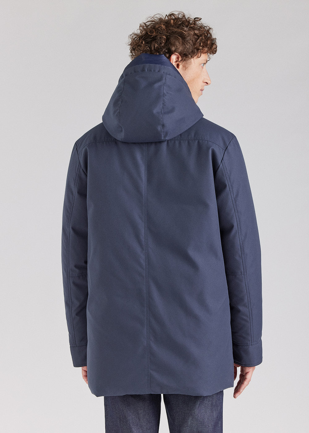 parka balme bleue marine