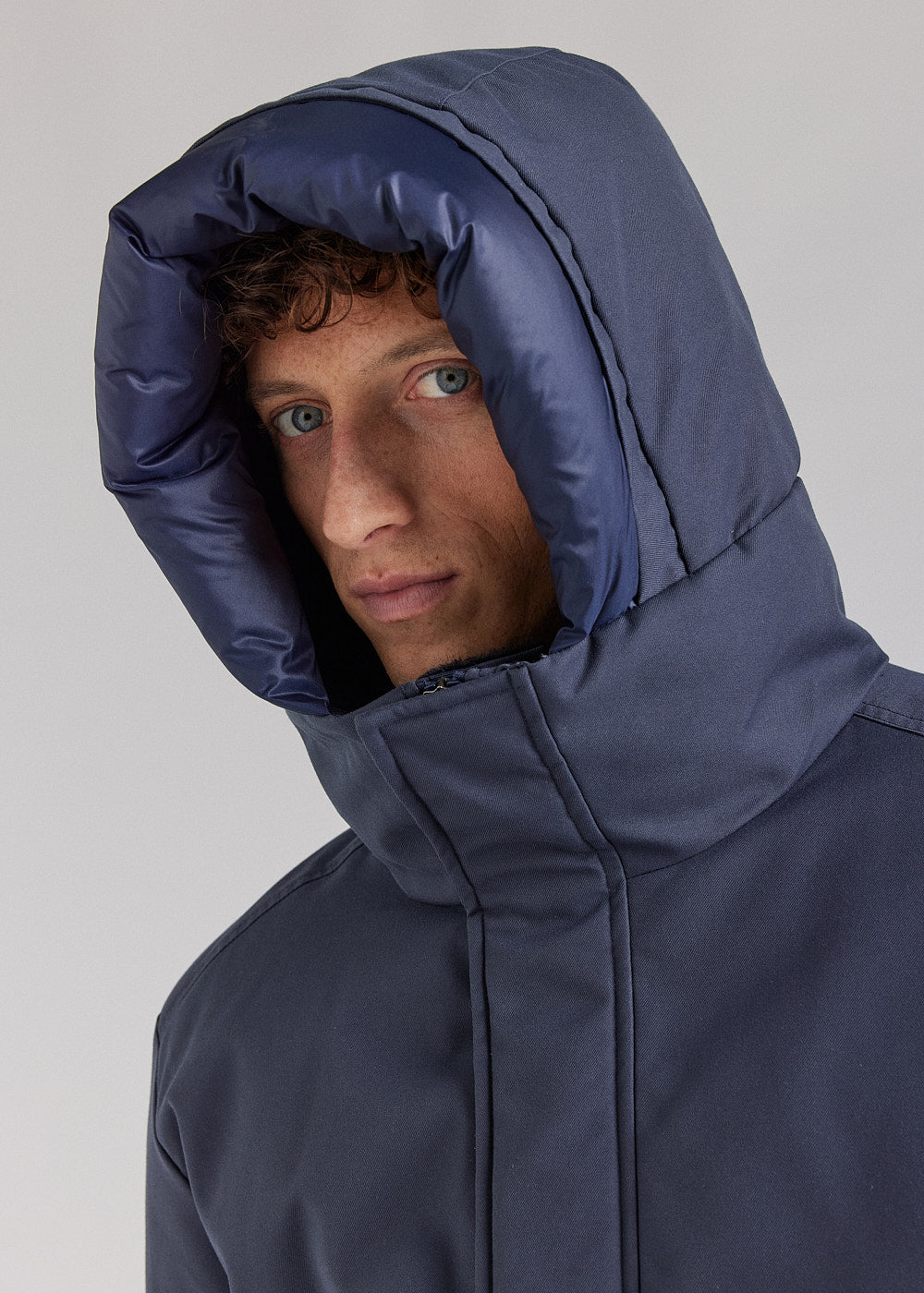 parka balme bleue marine