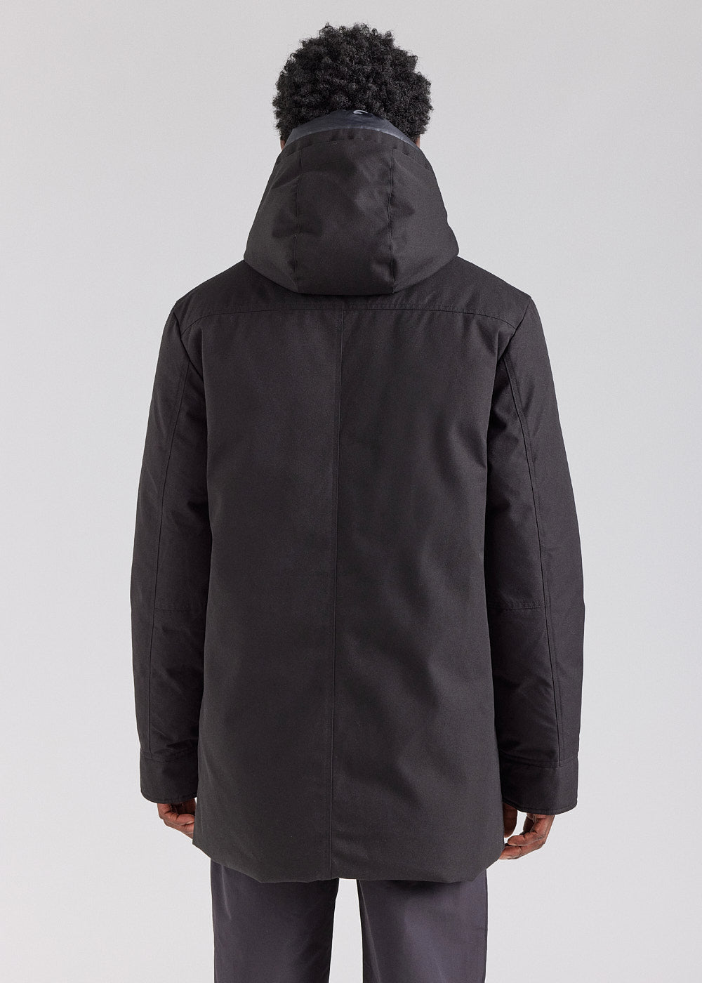 parka Balme noire homme