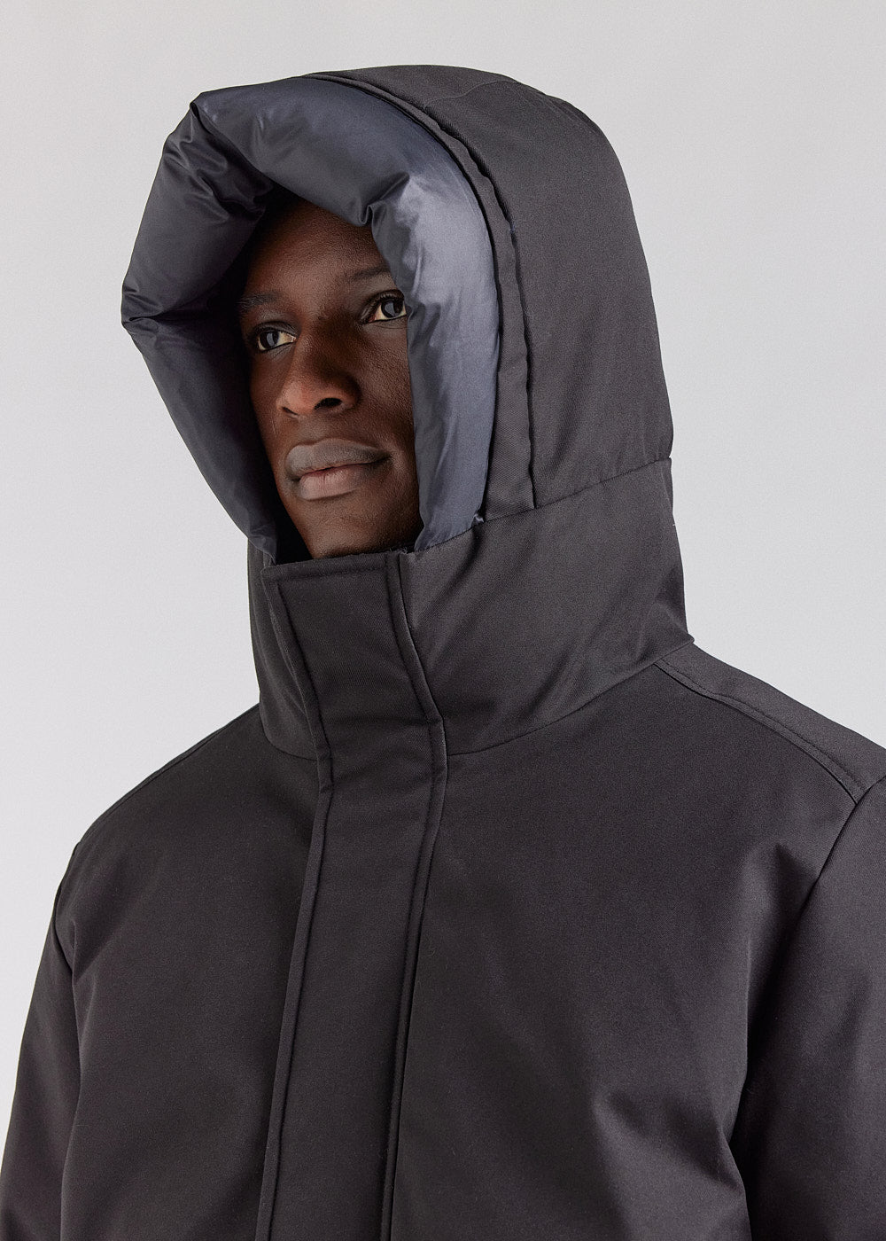 parka Balme noire homme