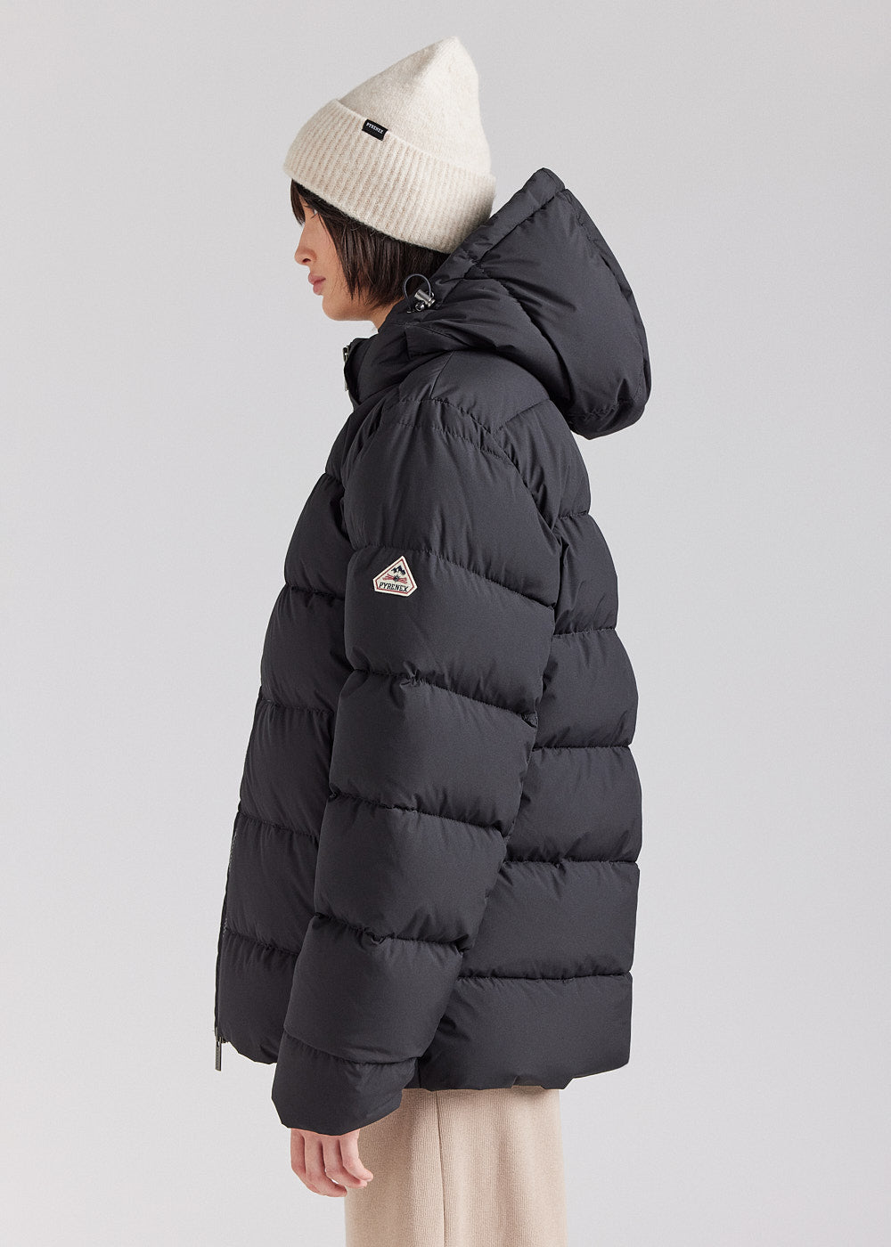 Daunenjacke mit abnehmbarer Kapuze Pyrenex Spoutnic Black-8