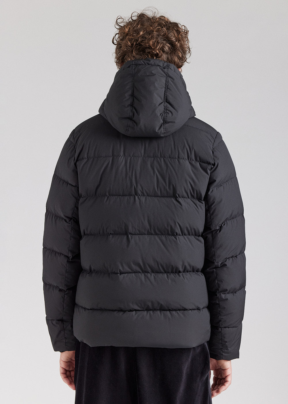 Daunenjacke mit abnehmbarer Kapuze Pyrenex Spoutnic Black-9