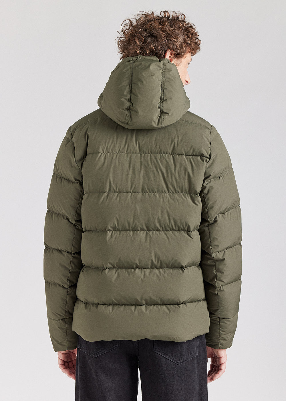 Pyrenex Spoutnic down jacket with removable hood deep-khaki-9