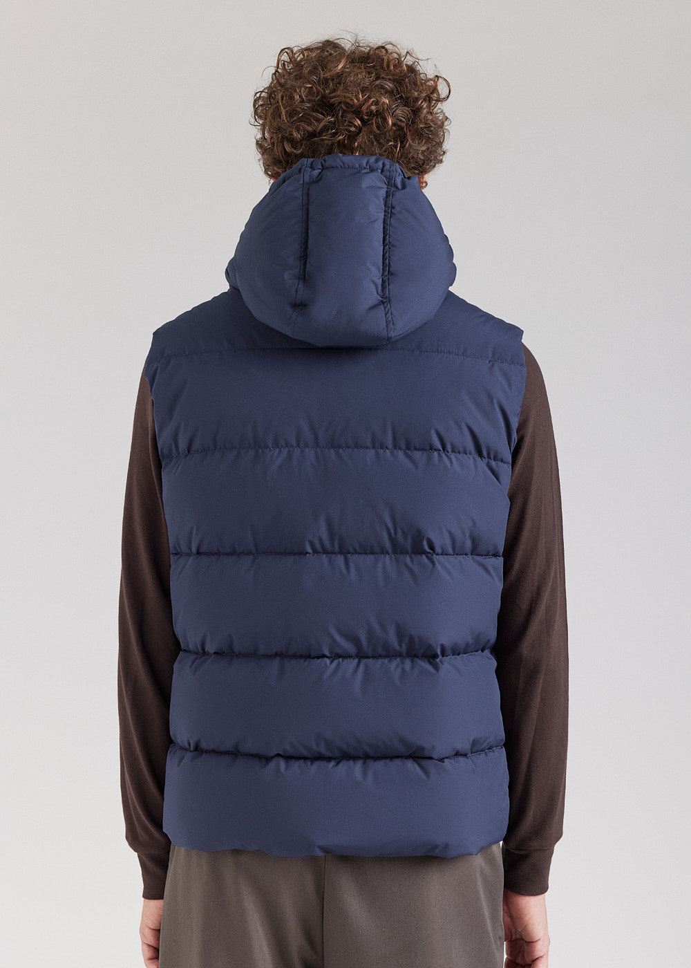 Pyrenex Spoutnic ärmellose Daunenjacke mit abnehmbarer Kapuze Amiral-4