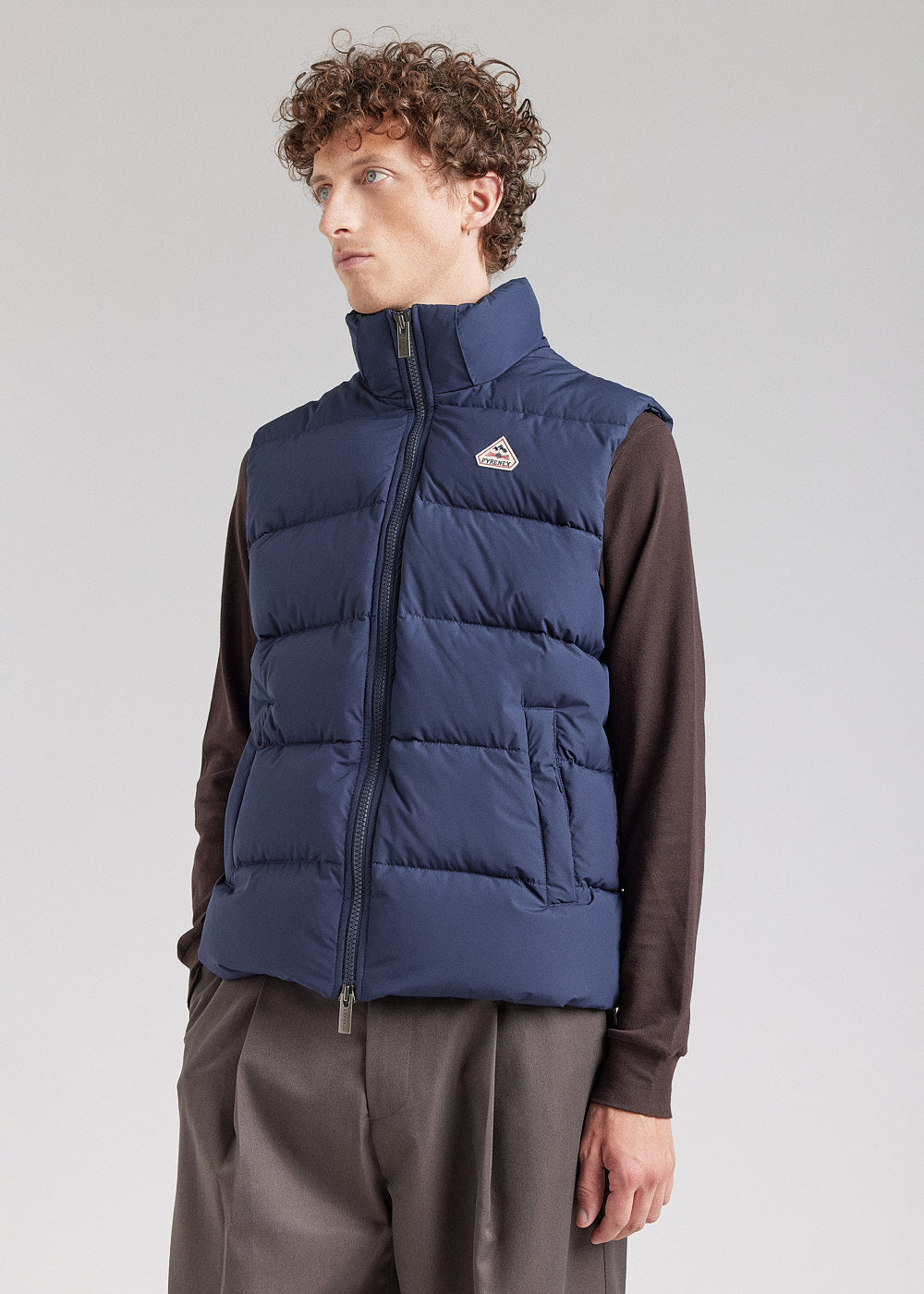 Pyrenex Spoutnic ärmellose Daunenjacke mit abnehmbarer Kapuze Amiral-3