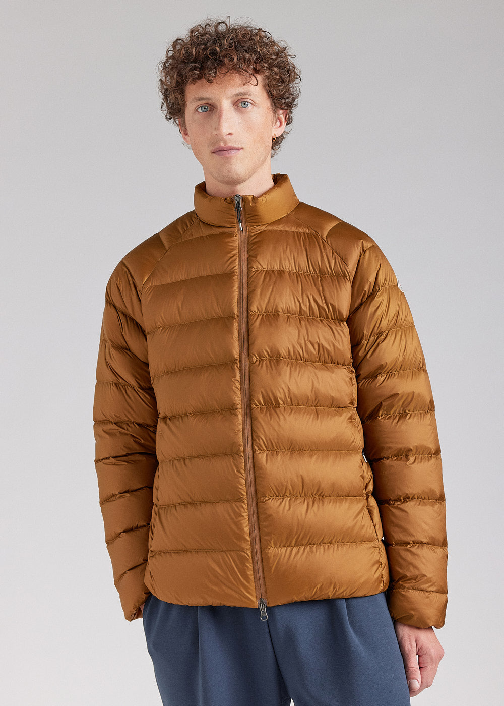 Ultraleichte Daunenjacke für Herren von Pyrenex Arial Bronze Brown-1