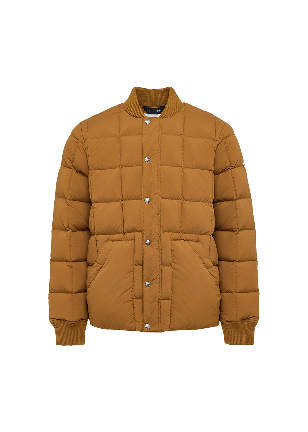 Pyrenex Flight Herren-Daunenjacke mit quadratischen Nähten in Bronzebraun-5