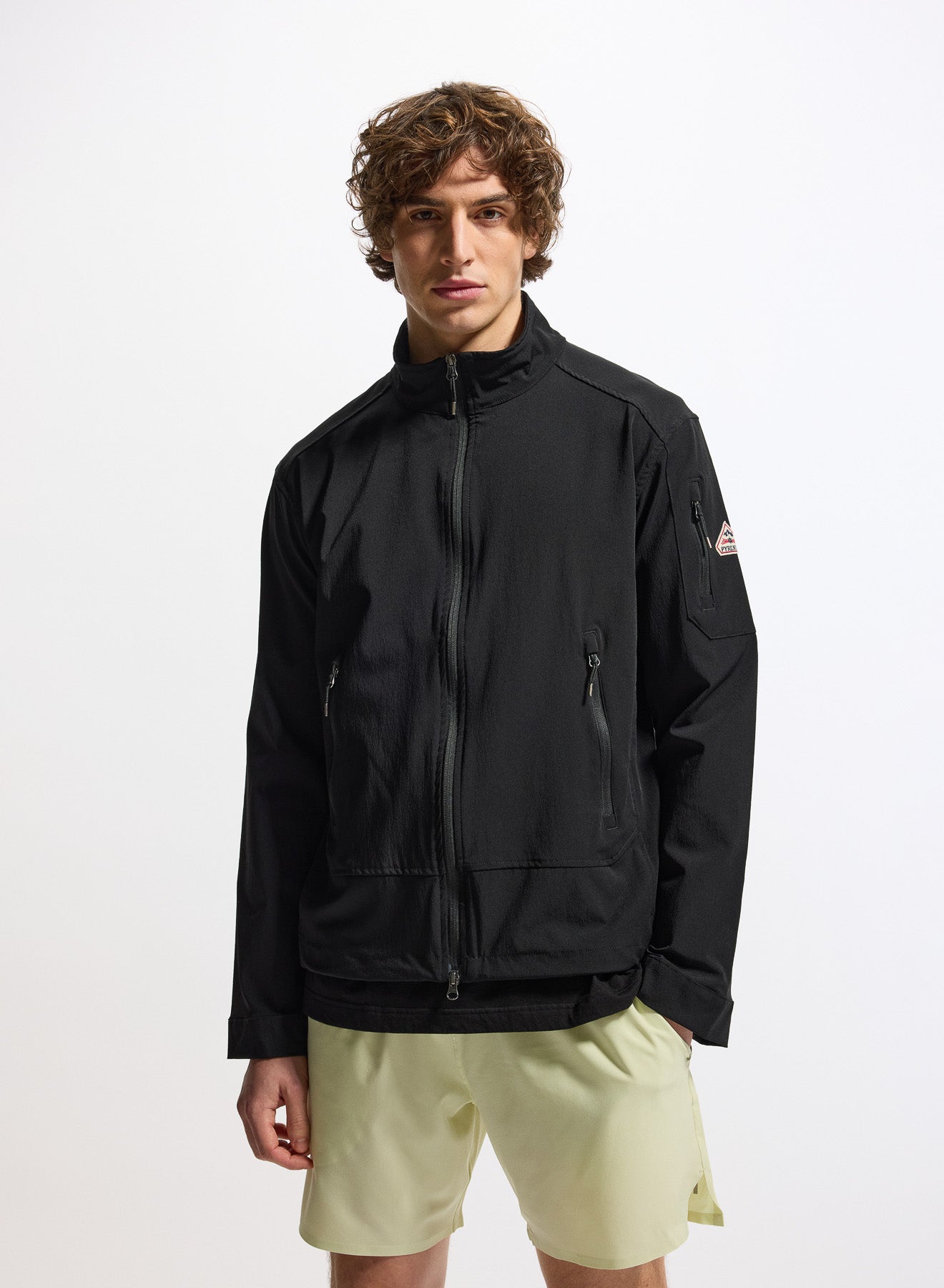 Veste légère homme Pyrenex Lane noire-1